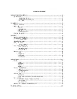 Preview for 2 page of Woodson WGPC61 Installation & Operation Manual