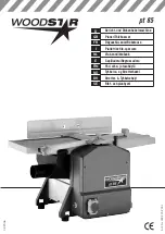 Preview for 1 page of Woodstar pt 85 Manual