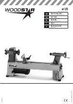 Woodstar wl 05 Translation From The Original Instruction Manual preview