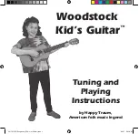 Preview for 1 page of Woodstock Chimes Kid's Guitar Tuning And Playing Instructions