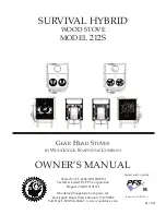 Предварительный просмотр 1 страницы Woodstock Soapstone 212S Owner'S Manual