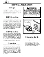 Preview for 7 page of Woodstock G9975 Instruction Manual