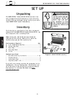 Preview for 10 page of Woodstock M1042 Owner'S Manual