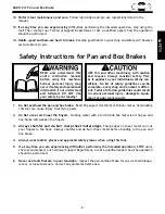 Предварительный просмотр 7 страницы Woodstock SHOP FOX M1011 Instruction Manual