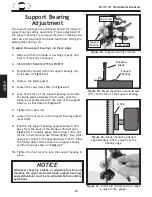 Предварительный просмотр 22 страницы Woodstock SHOP FOX M1113 Owner'S Manual