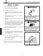 Предварительный просмотр 36 страницы Woodstock SHOP FOX M1113 Owner'S Manual