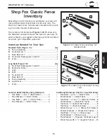 Предварительный просмотр 17 страницы Woodstock SHOP FOX W1677 Owner'S Manual