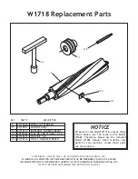 Предварительный просмотр 3 страницы Woodstock Shop Fox W1683 Instruction Manual