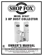 Preview for 2 page of Woodstock SHOP FOX W1687 Owner'S Manual