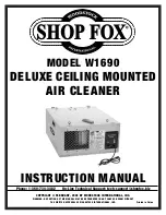 Woodstock Shop Fox W1690 Instruction Manual preview