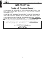 Предварительный просмотр 4 страницы Woodstock SHOP FOX W1752 s Owner'S Manual