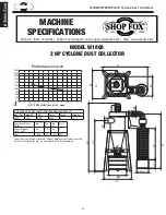 Preview for 6 page of Woodstock SHOP FOX W1808 Owner'S Manual