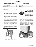 Preview for 12 page of Woodstock STEELEX ST1000 Owner'S Manual