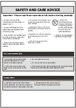 Предварительный просмотр 2 страницы Woodstock WDS1245CD Assembly Instructions Manual