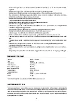 Preview for 5 page of Woodtec XW054 Instruction Manual