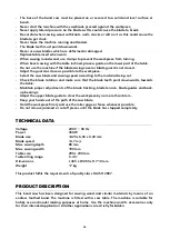 Preview for 23 page of Woodtec XW054 Instruction Manual