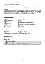 Preview for 14 page of Woodtec XW105 Instruction Manual