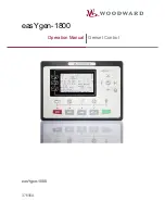 Предварительный просмотр 1 страницы Woodward easYgen-1800 Operation Manual