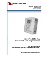 Woodward GECO Technical Manual предпросмотр