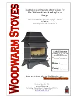 Woodwarm Stoves 10Kw Plus Installation And Operating Instructions Manual preview