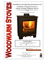 Woodwarm Stoves Fireblaze Installation And Operating Instructions Manual preview