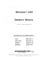 Woodway Desmo Owner'S Manual preview