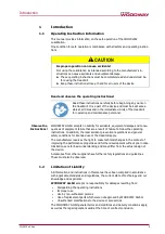 Preview for 5 page of Woodway LokoStation 55 Operating Manual