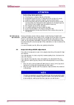 Preview for 28 page of Woodway LokoStation 55 Operating Manual