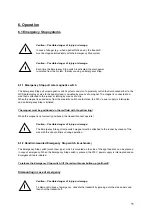 Preview for 12 page of Woodway LokoStation PPS Operating Instruction