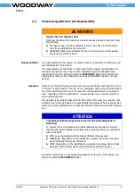 Preview for 11 page of Woodway PPS Series Operating Instructions Manual