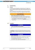 Preview for 22 page of Woodway PPS Series Operating Instructions Manual