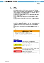 Preview for 9 page of Woodway ProSmart Console 10.1" Translation Of The Original German Operating Manual