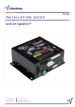 Preview for 1 page of Woodway Whelen CenCom Sapphire Installation Manual