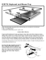 Предварительный просмотр 1 страницы Woodworker's Hardware KV5710 Quick Start Manual