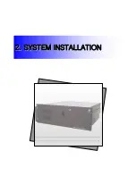 Preview for 8 page of Woojin Digitech TOPS-1016 Installation & Operation Manual