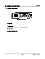 Preview for 10 page of Woojin Digitech TOPS-1016 Installation & Operation Manual