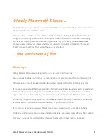 Preview for 3 page of Woolly Mammoth WM 5 User Manual