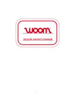 Предварительный просмотр 1 страницы Woombikes Woom 1 Owner'S Manual