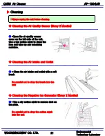 Предварительный просмотр 22 страницы WoongJin AP-1004AH Service Manual