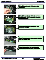 Предварительный просмотр 44 страницы WoongJin AP-1004AH Service Manual