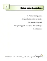 Preview for 7 page of WoongJin STM-7700 User Manual