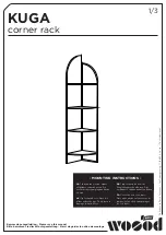 Woood Kuga Corner Rack Mounting Instructions preview