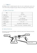 Предварительный просмотр 2 страницы Woosh VLCD5 Manual