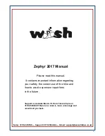 Woosh Zephyr 2017 Manual предпросмотр