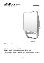 Preview for 1 page of Wooshin Press WSMAHA 200W User Manual