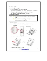 Предварительный просмотр 13 страницы Woosim Systems PORTI-SB50 Operator'S Manual