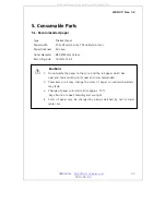 Предварительный просмотр 22 страницы Woosim Systems WSP-CP Operator'S Manual