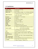 Preview for 8 page of Woosim Systems WSP-DT380 Operator'S Manual