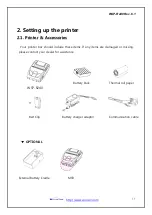 Preview for 11 page of Woosim Systems WSP-R240 Operator'S Manual