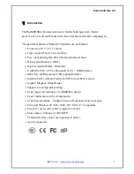 Preview for 3 page of WOOSIM PORTI-SC30 Operating Instructions Manual